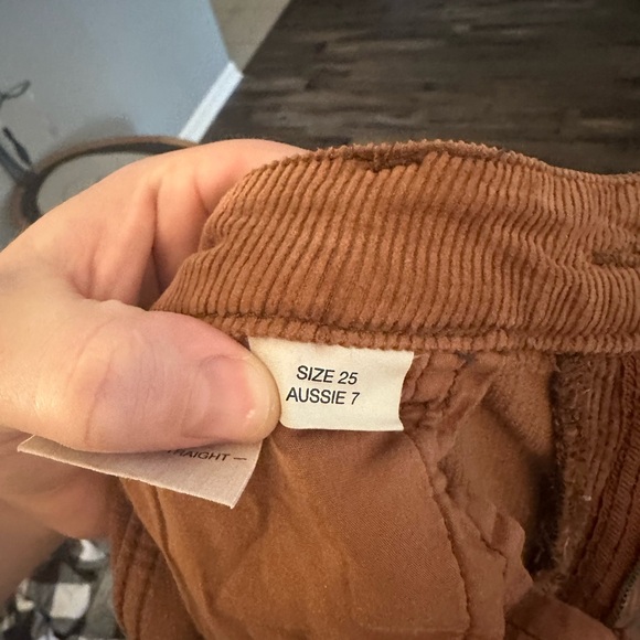 ROLLA'S High Rise Straight Corduroy Pants - Picture 3 of 3